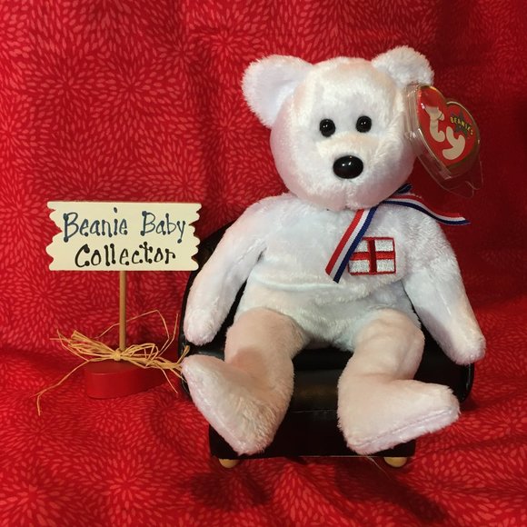 TY Beanie Babies ENGLAND UK Exclusive RARE 👀✨ - Picture 3 of 11